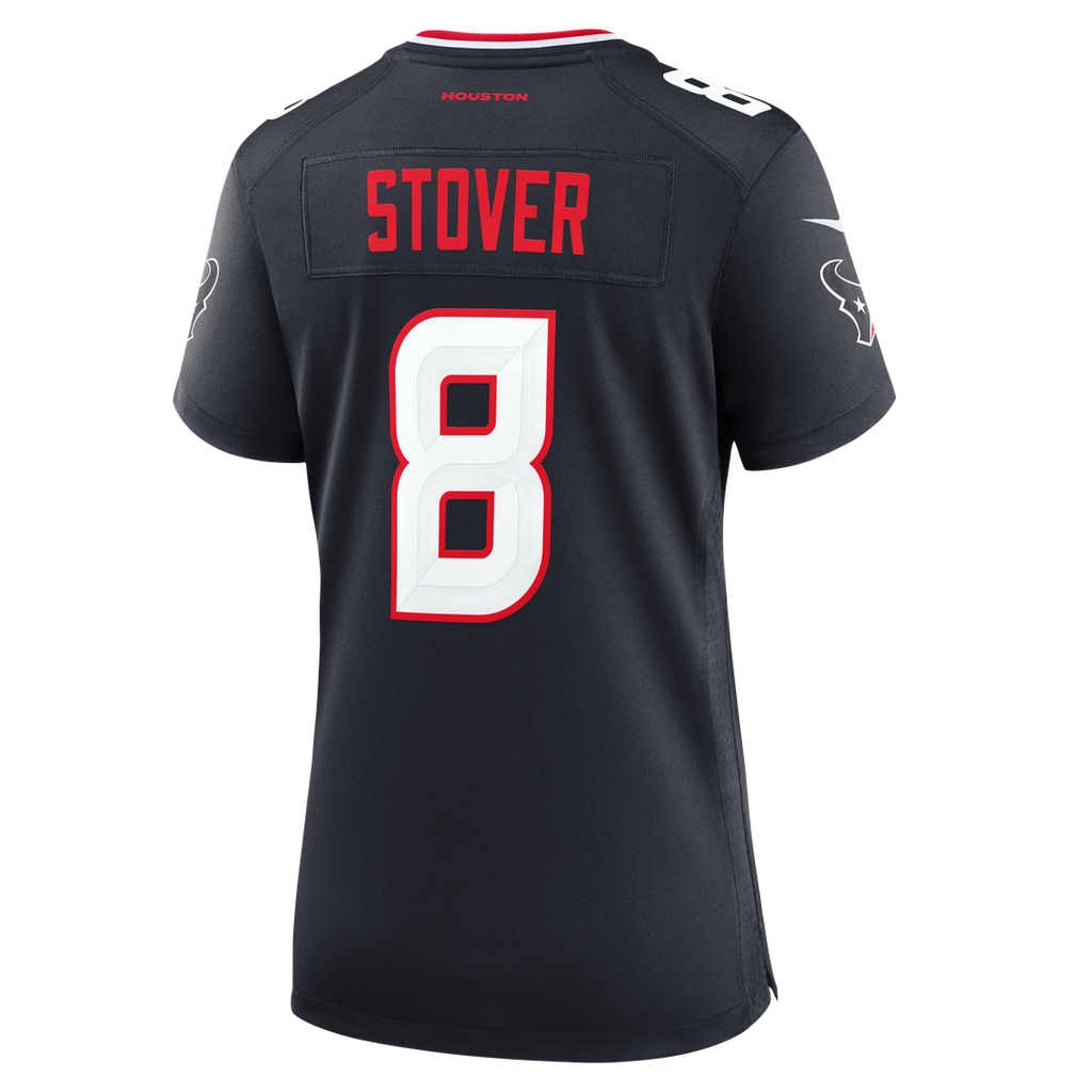 Cade Stover Houston Texans Nike Women's Team Game Jersey - Navy Official NFL Team Apparel Football Fan Gear