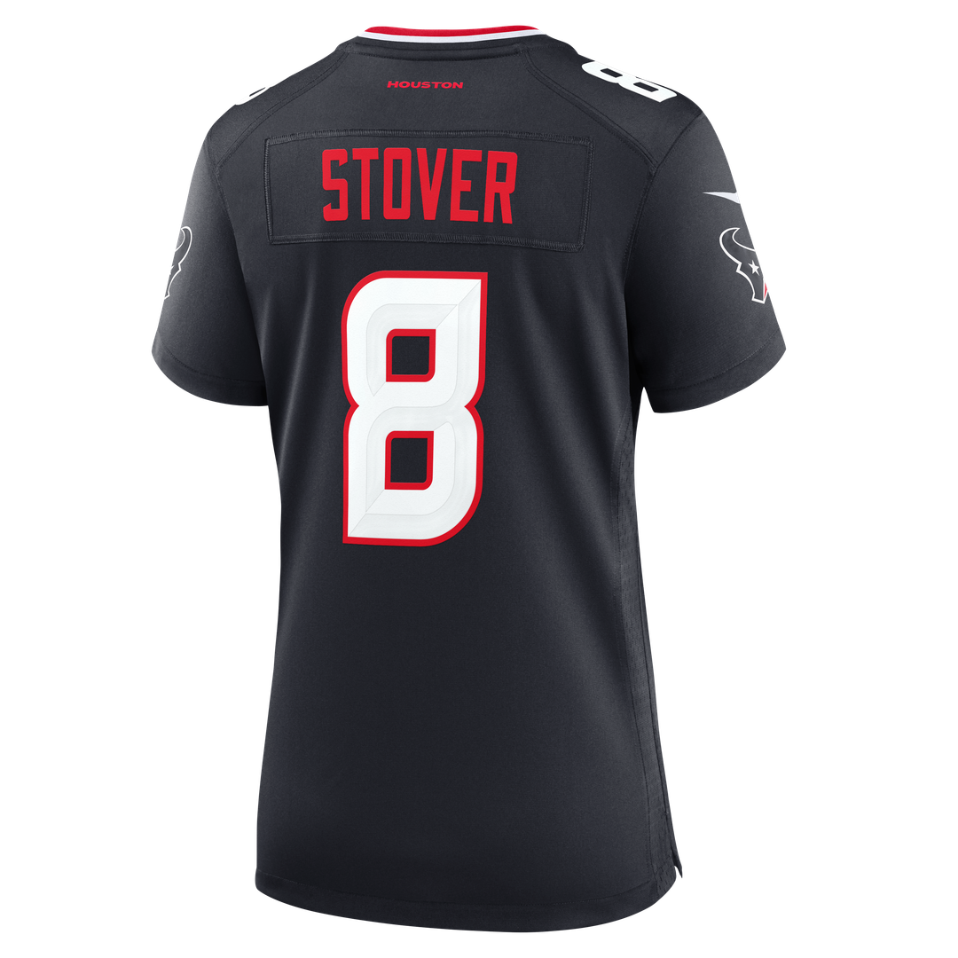 Cade Stover Houston Texans Nike Women's Team Game Jersey - Navy Official NFL Team Apparel Football Fan Gear