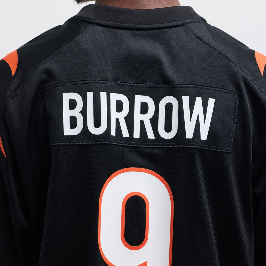 Joe Burrow Cincinnati Bengals Nike Player Game Jersey - Black Official NFL Team Apparel Football Fan Gear