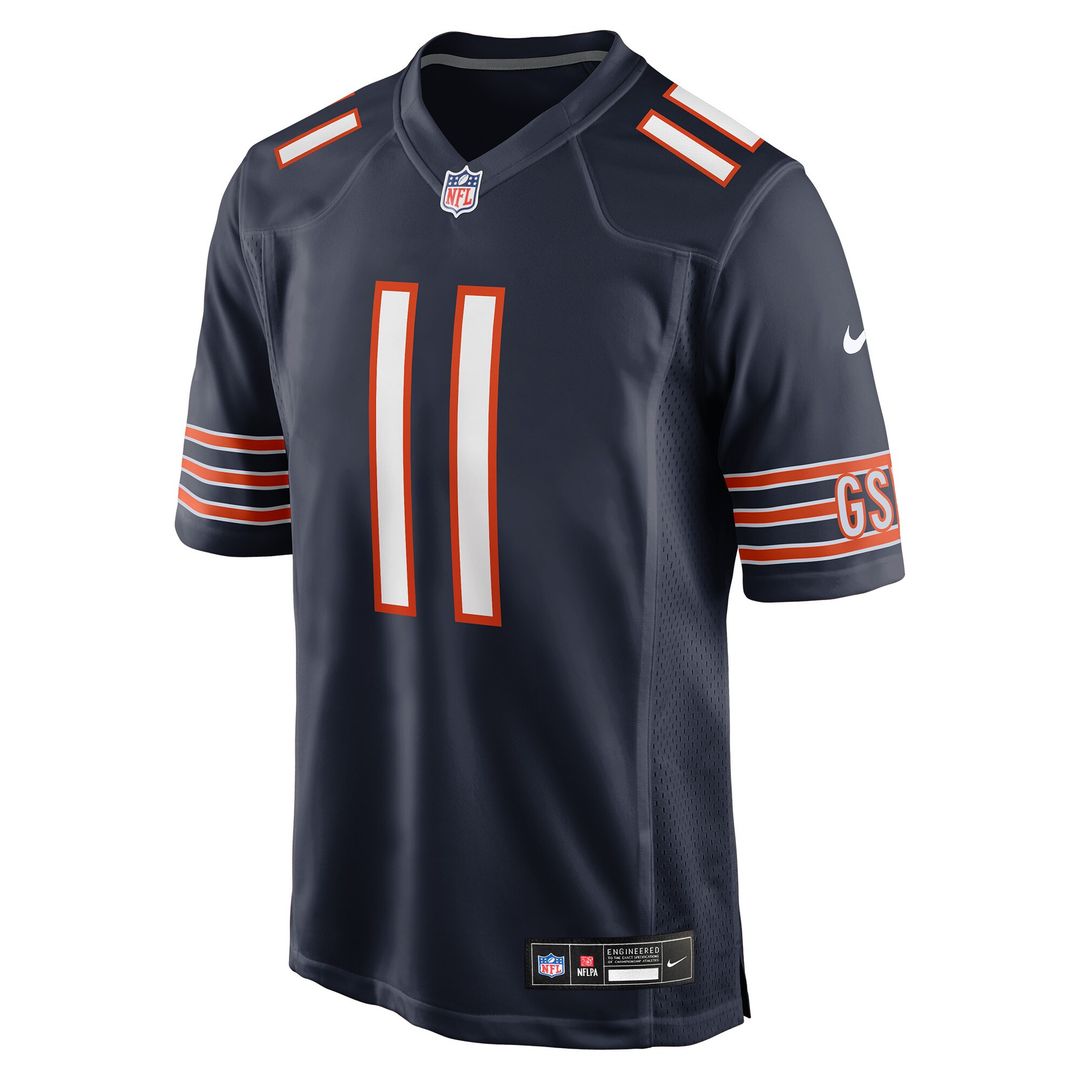 Case Keenum Chicago Bears Nike Team Game Jersey - Navy Official NFL Team Apparel Football Fan Gear