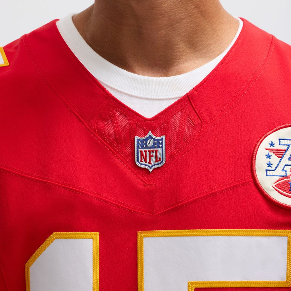 Patrick Mahomes Kansas City Chiefs Nike Vapor F.U.S.E. Elite Jersey - Red Official NFL Team Apparel Football Fan Gear