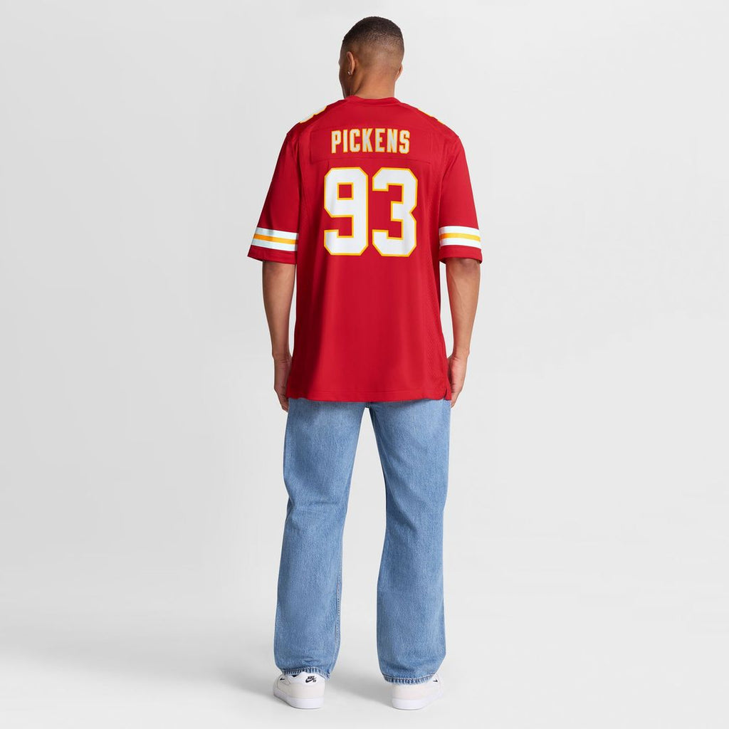 Zacch Pickens Kansas City Chiefs Nike Team Game Jersey - Red Official NFL Team Apparel Football Fan Gear