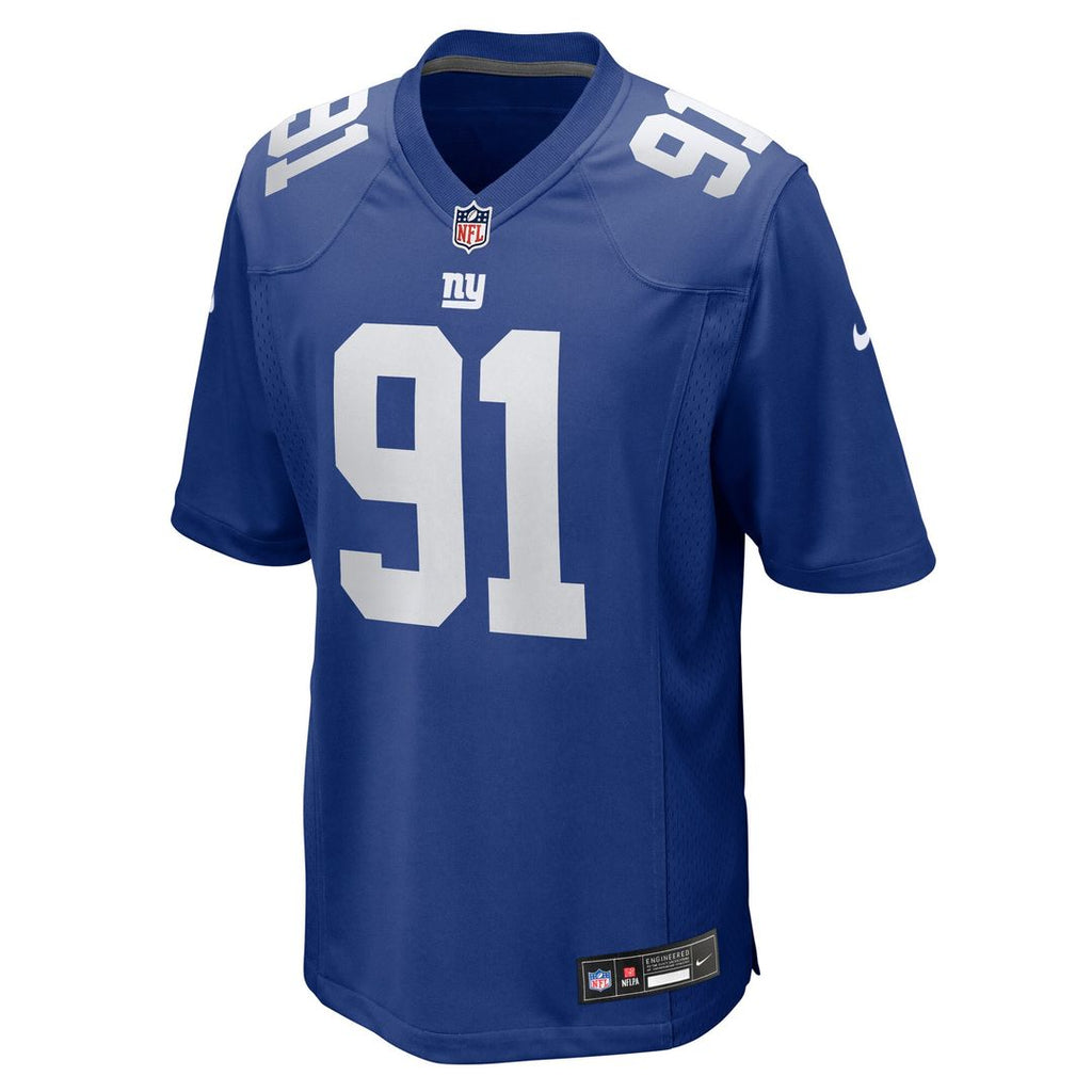 Darius Alexander New York Giants Nike Team Game Jersey - Royal Official NFL Team Apparel Football Fan Gear