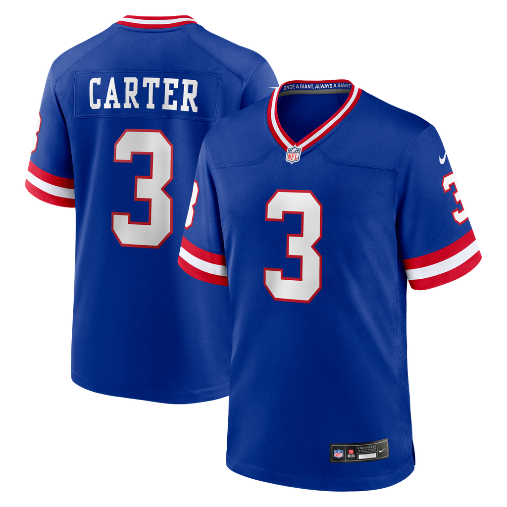 Abdul Carter New York Giants Nike Alternate 2 Game Jersey - Royal Official NFL Team Apparel Football Fan Gear