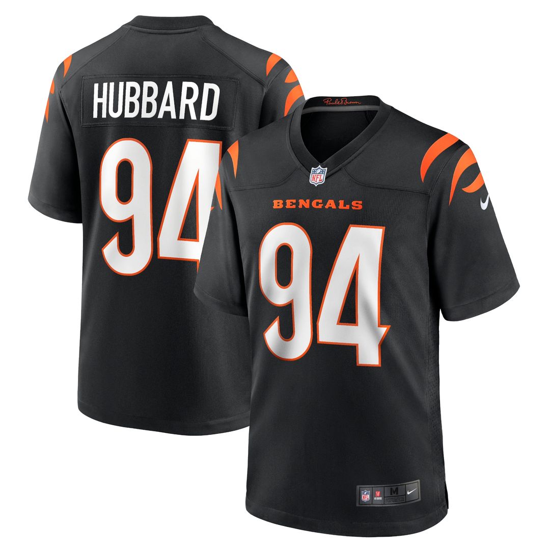 Sam Hubbard Cincinnati Bengals Nike Player Game Jersey - Black Official NFL Team Apparel Football Fan Gear