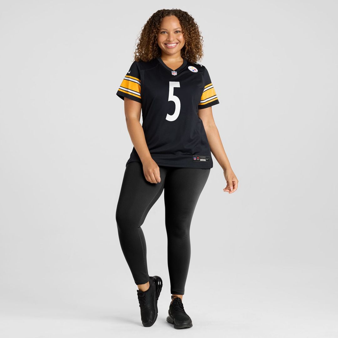 Jalen Ramsey Pittsburgh Steelers Nike Women's Team Game Jersey - Black Official NFL Team Apparel Football Fan Gear