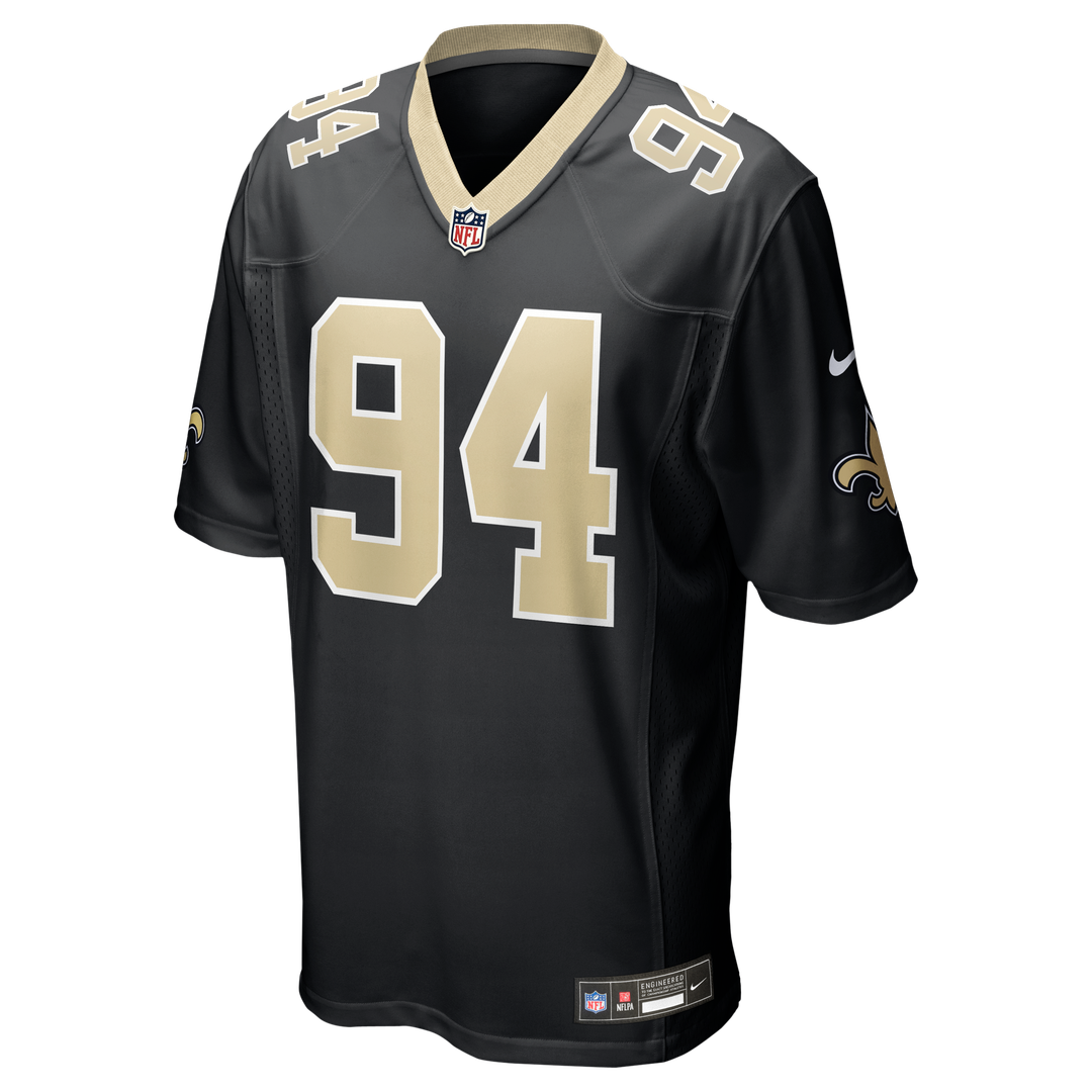 Cameron Jordan New Orleans Saints Nike Game Jersey - Black Official NFL Team Apparel Football Fan Gear