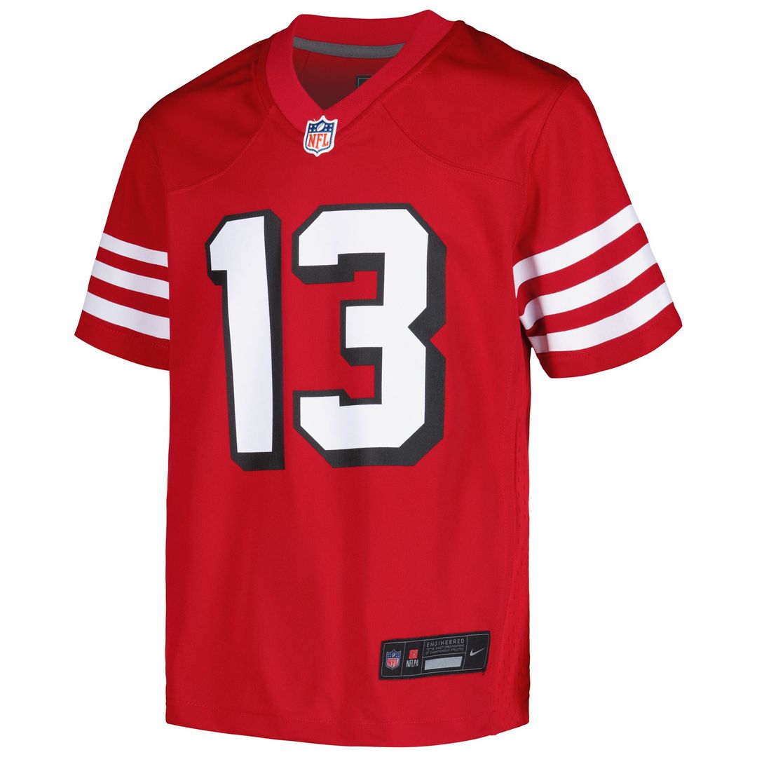 Brock Purdy San Francisco 49ers Nike Youth Game Jersey - Scarlet Official NFL Team Apparel Football Fan Gear