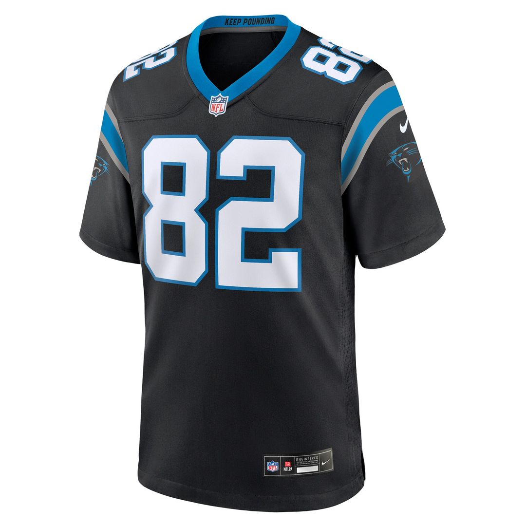 Tommy Tremble Carolina Panthers Nike Team Game Jersey - Black Official NFL Team Apparel Football Fan Gear