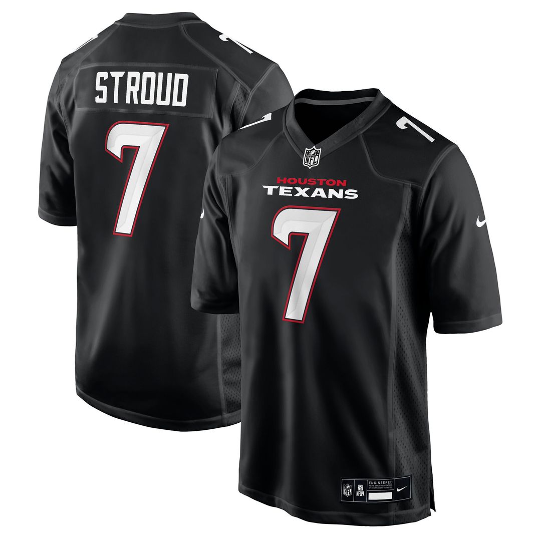 C.J. Stroud Houston Texans Nike Fashion Jersey - Carbon Black Official NFL Team Apparel Football Fan Gear