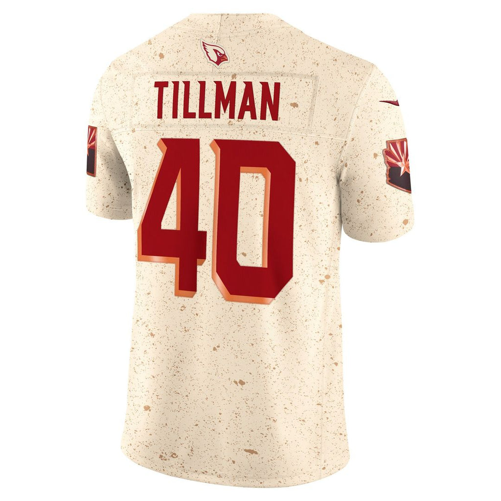 Pat Tillman Arizona Cardinals Nike 2025 Rivalries Collection Stitched Limited Jersey - Natural Official NFL Team Apparel Football Fan Gear