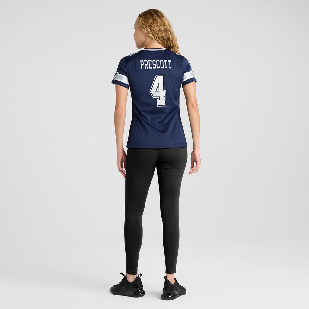 Dak Prescott Dallas Cowboys Nike Women's Alternate Game Jersey - White Official NFL Team Apparel Football Fan Gear