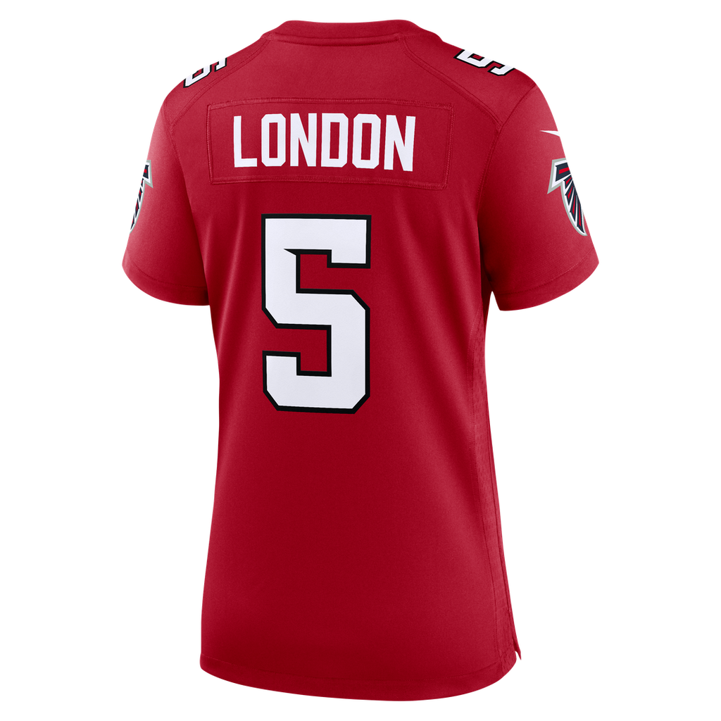 Drake London Atlanta Falcons Nike Women's Game Jersey - Red Official NFL Team Apparel Football Fan Gear