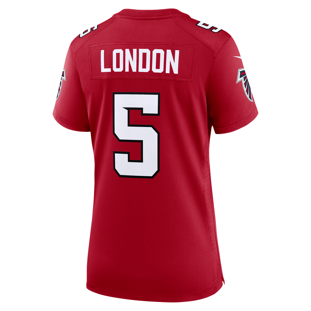 Drake London Atlanta Falcons Nike Women's Game Jersey - Red Official NFL Team Apparel Football Fan Gear
