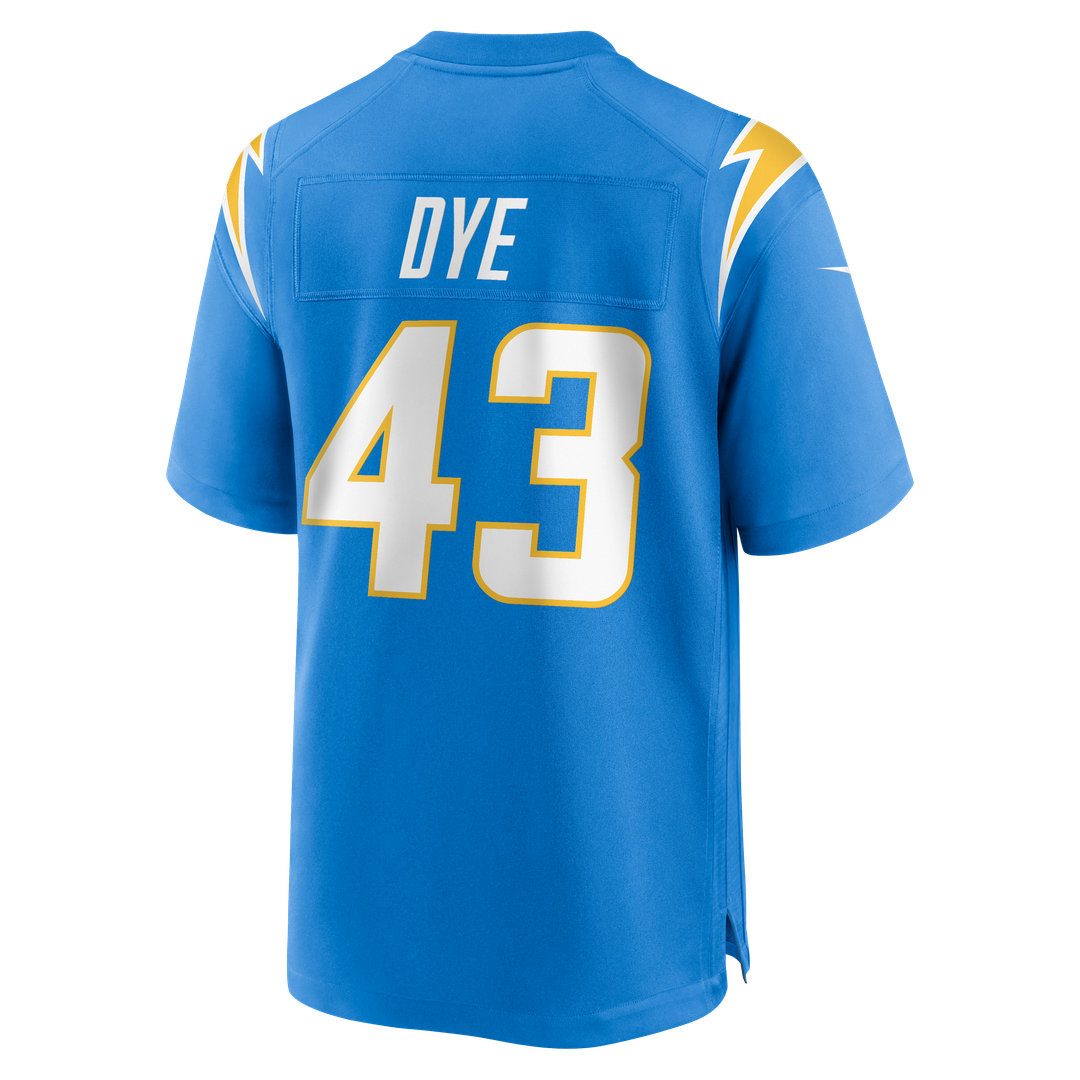 Troy Dye Los Angeles Chargers Nike Game Jersey - Powder Blue Official NFL Team Apparel Football Fan Gear