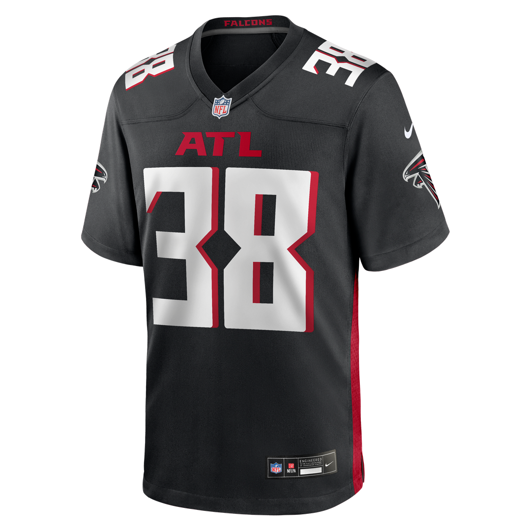 Nathan Carter Atlanta Falcons Nike Team Game Jersey - Black Official NFL Team Apparel Football Fan Gear