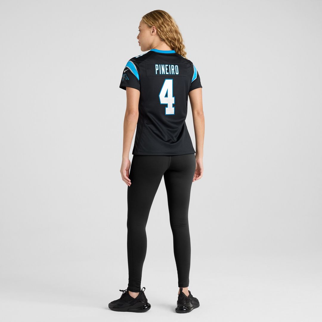 Eddy Pineiro Carolina Panthers Nike Women's Team Game Jersey - Black Official NFL Team Apparel Football Fan Gear
