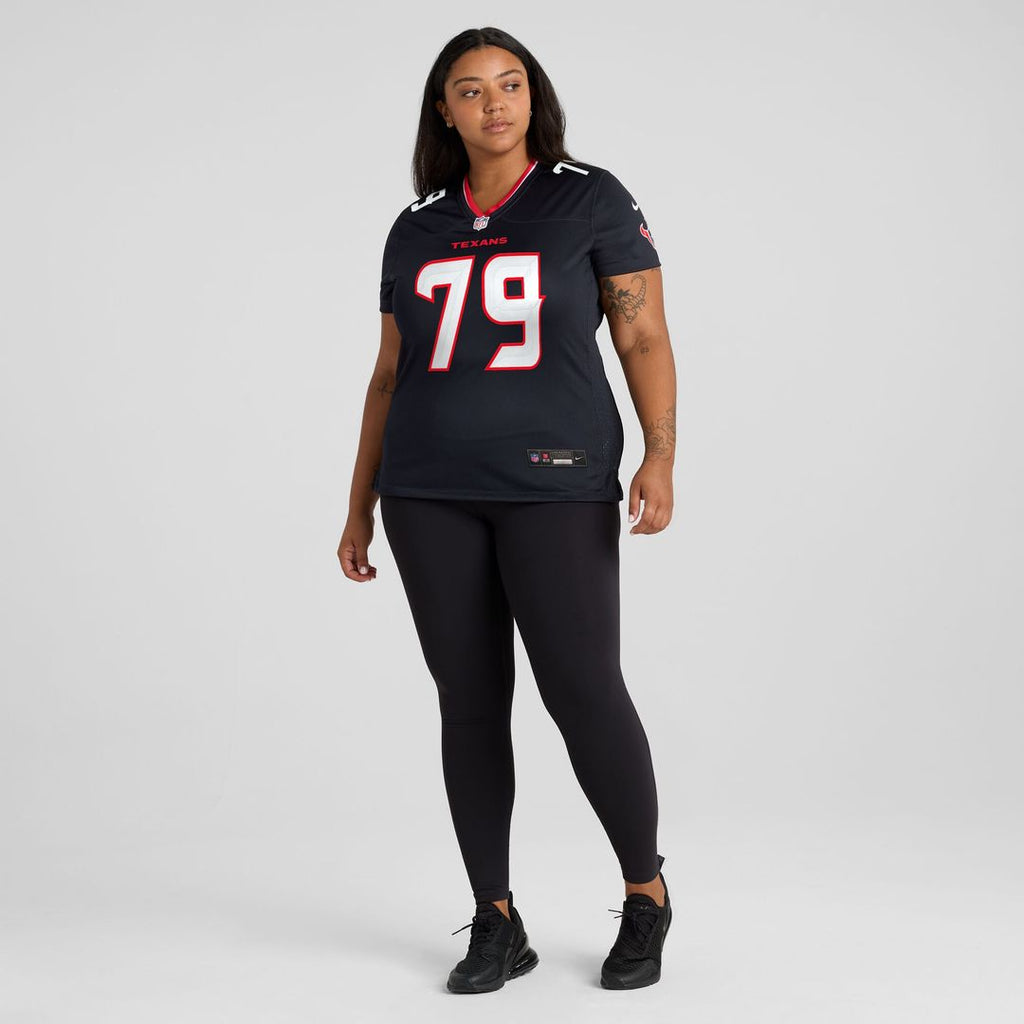 Aireontae Ersery Houston Texans Nike Women's Team Game Jersey - Navy Official NFL Team Apparel Football Fan Gear