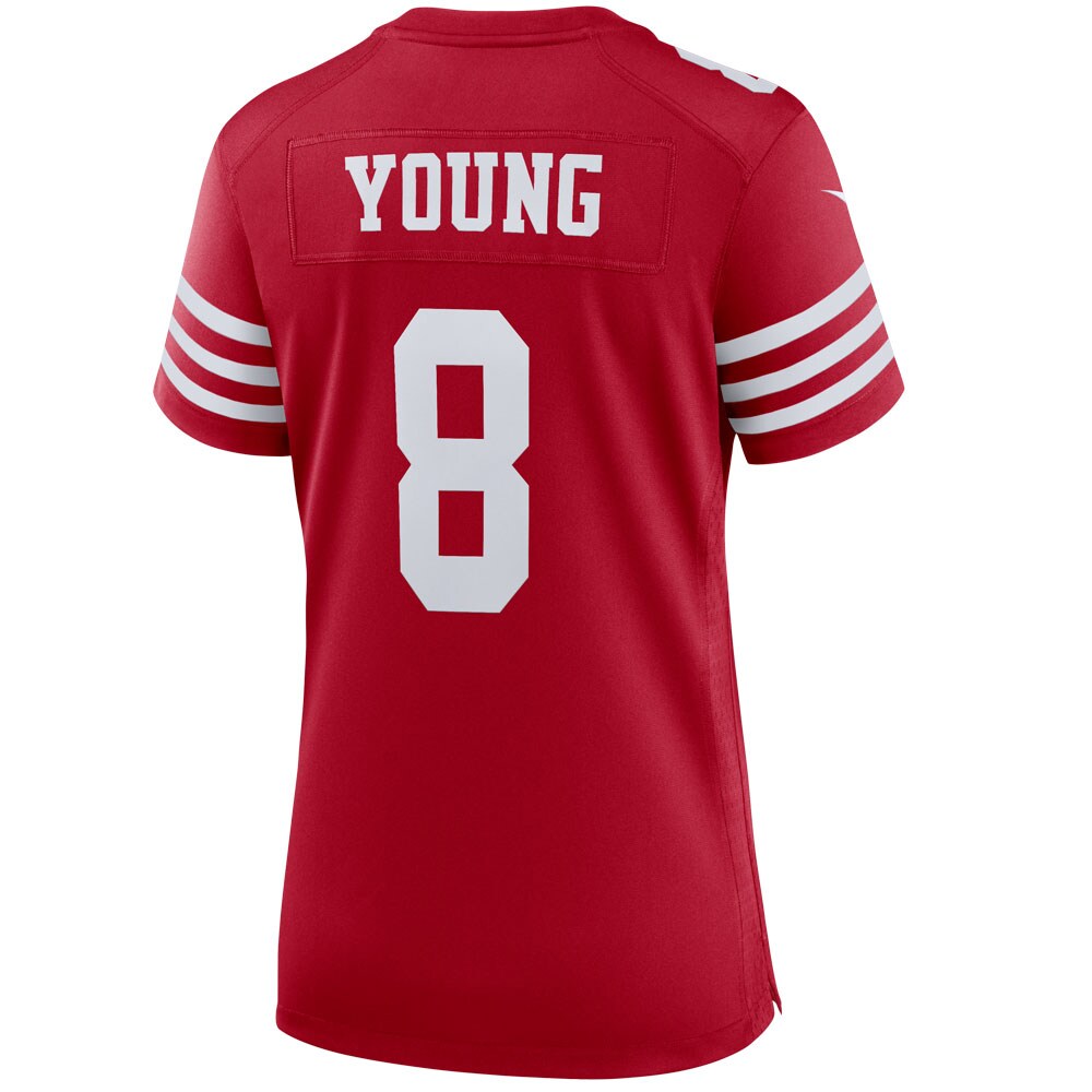 Steve Young San Francisco 49ers Nike Women's Retired Player Game Jersey - Scarlet Official NFL Team Apparel Football Fan Gear