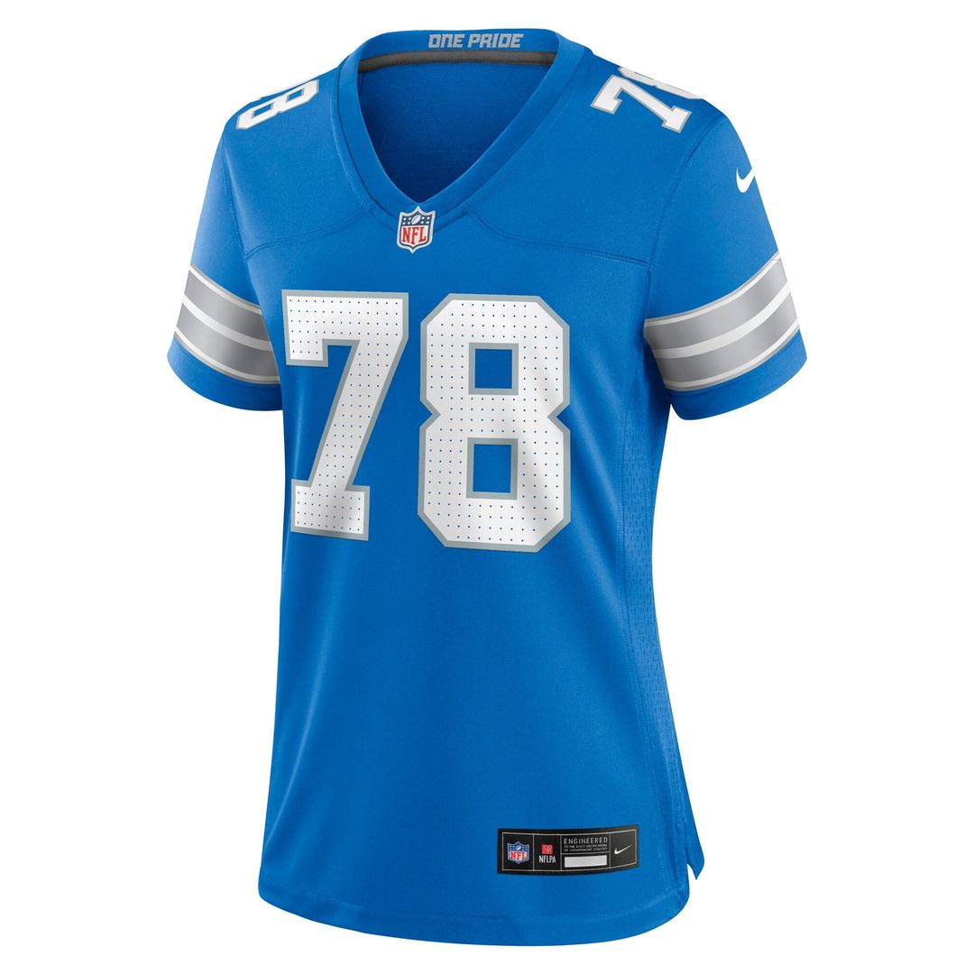 Ben Bartch Detroit Lions Nike Women's Team Game Jersey - Blue Official NFL Team Apparel Football Fan Gear