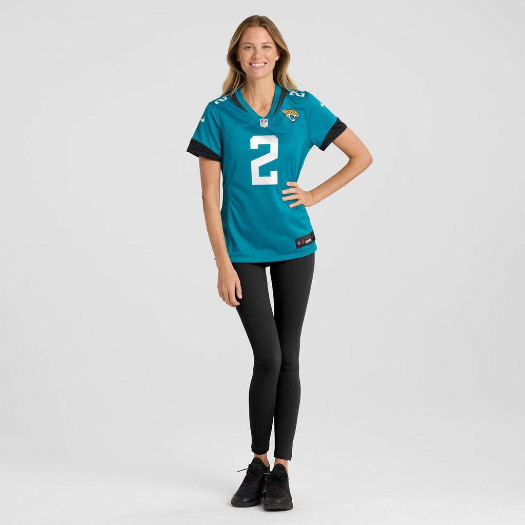Jourdan Lewis Jacksonville Jaguars Nike Women's Team Game Jersey - Teal Official NFL Team Apparel Football Fan Gear