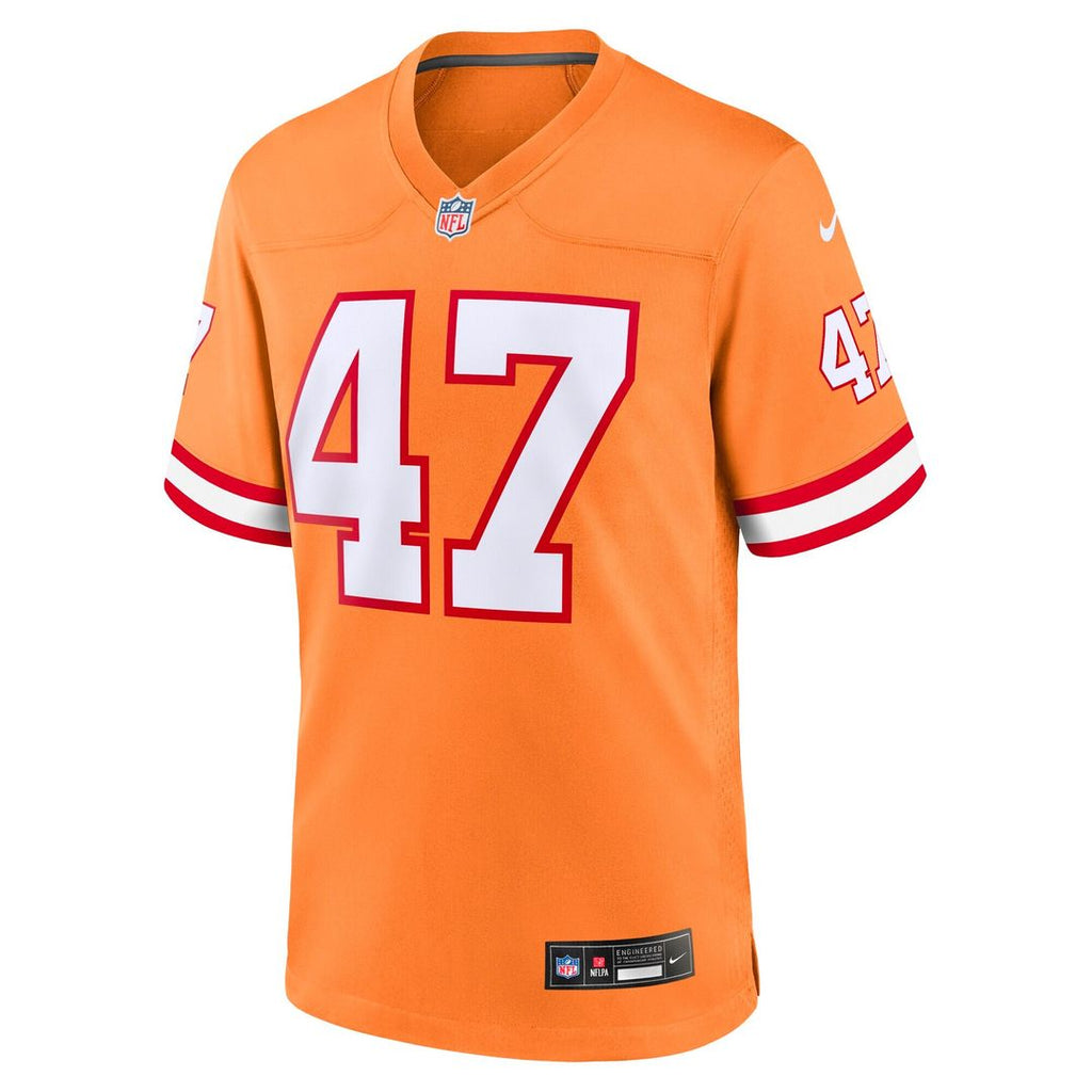 John Lynch Tampa Bay Buccaneers Nike Youth Retired Player Game Jersey - Orange Official NFL Team Apparel Football Fan Gear