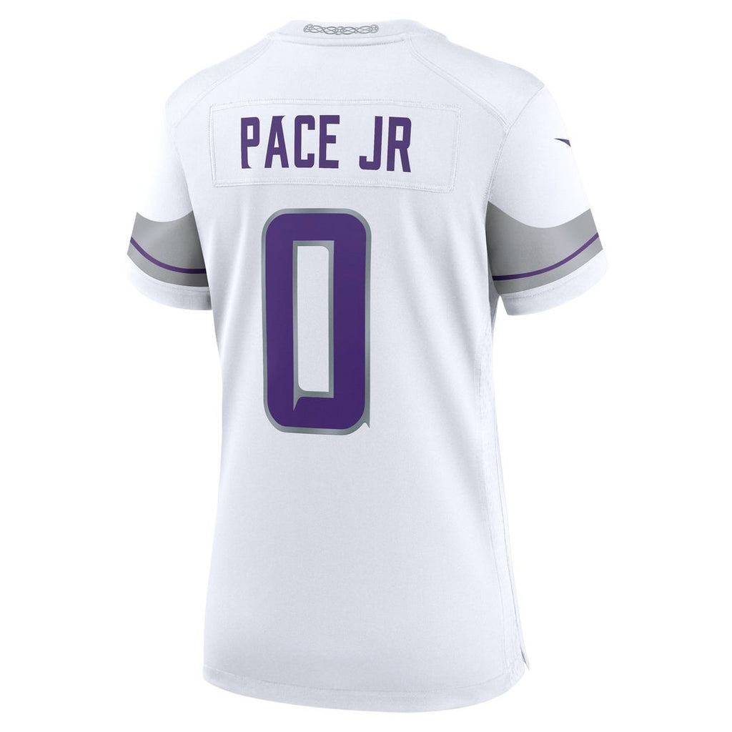 Ivan Pace Jr Minnesota Vikings Nike Women's Alternate Game Jersey - White Official NFL Team Apparel Football Fan Gear