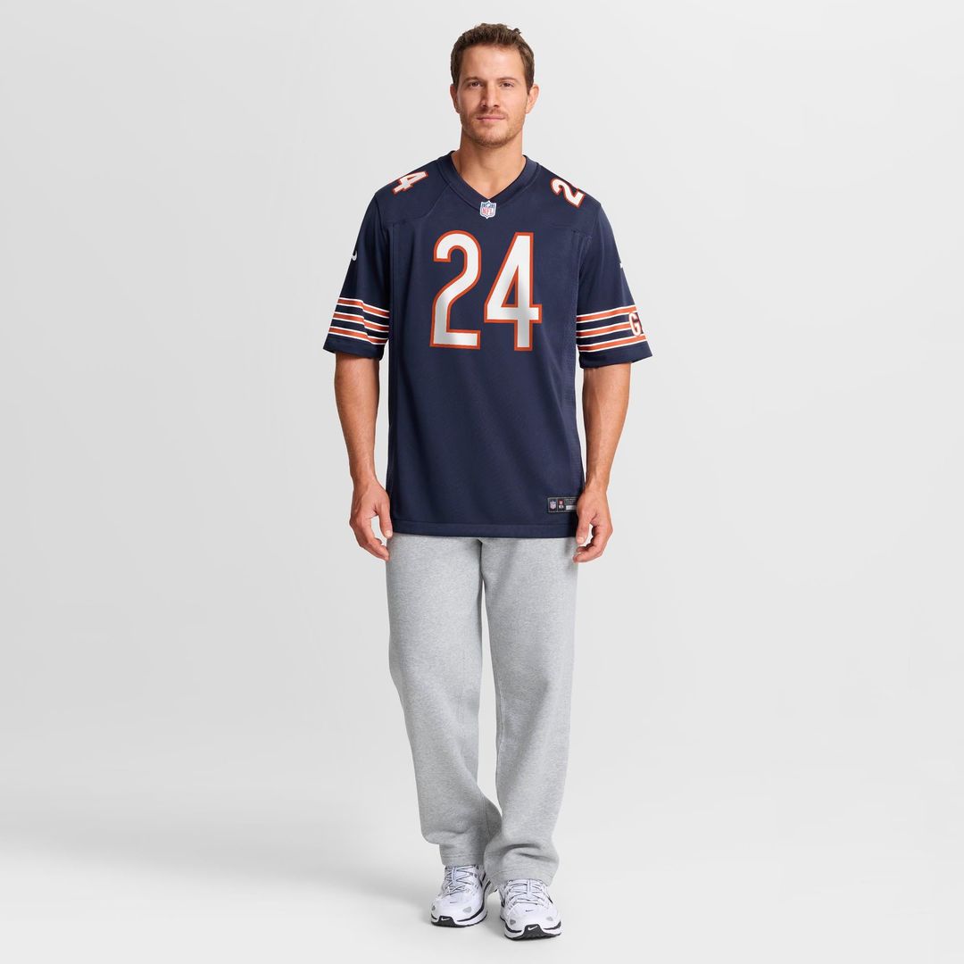 Malik Muhammad Chicago Bears Nike Team Game Jersey - Navy Official NFL Team Apparel Football Fan Gear