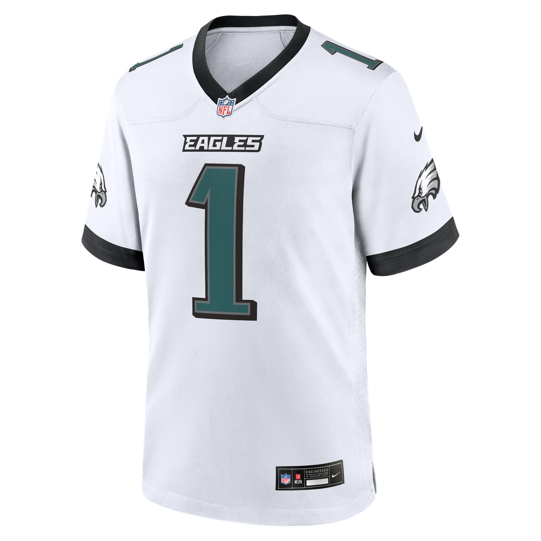 Jalen Hurts Philadelphia Eagles Nike Game Jersey - White Official NFL Team Apparel Football Fan Gear
