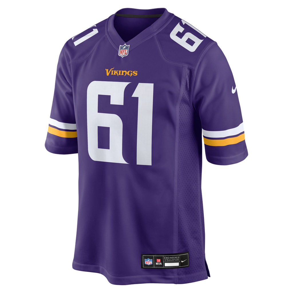 Jalen Redmond Minnesota Vikings Nike Game Jersey - Purple Official NFL Team Apparel Football Fan Gear