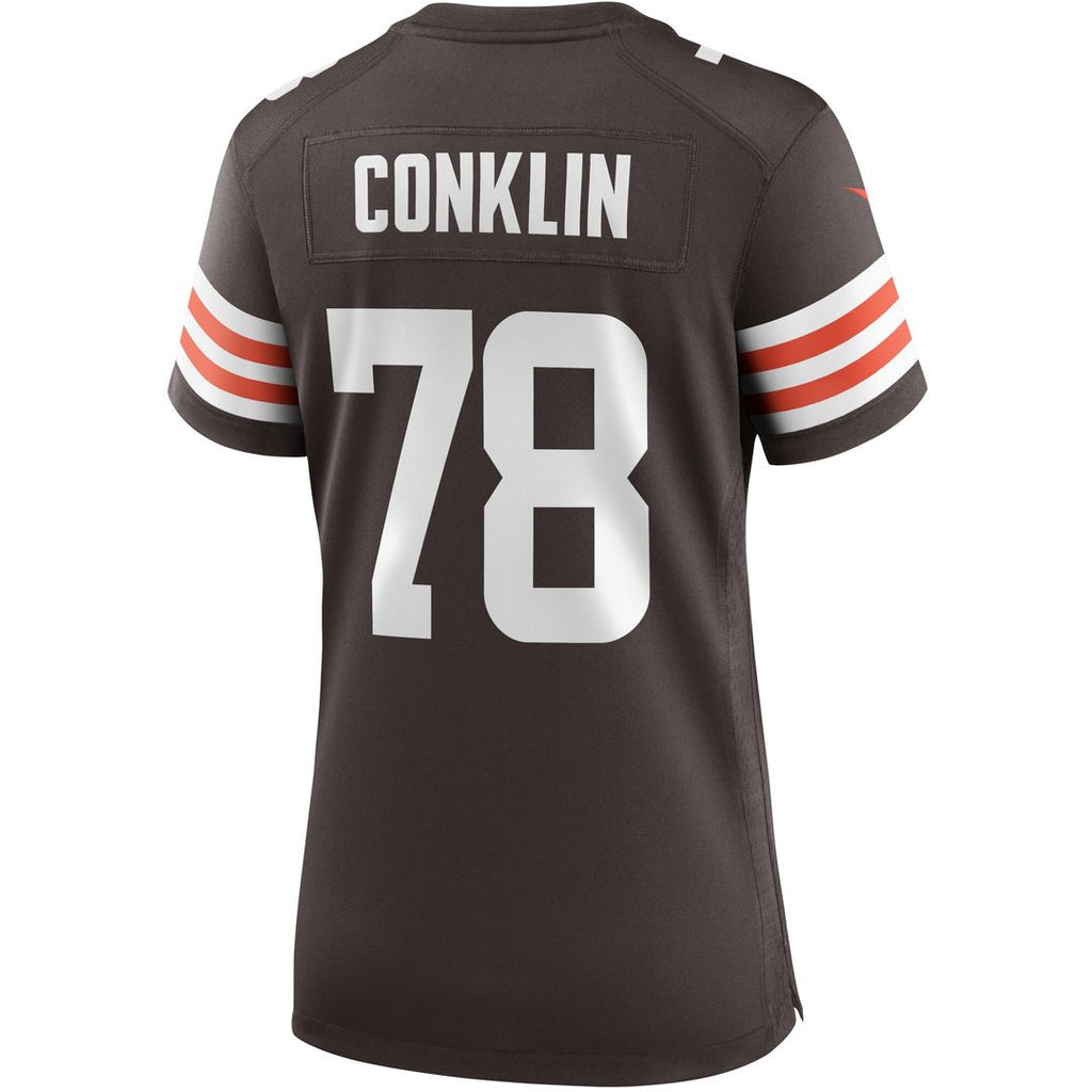 Jack Conklin Cleveland Browns Nike Women's Player Game Jersey - Brown Official NFL Team Apparel Football Fan Gear