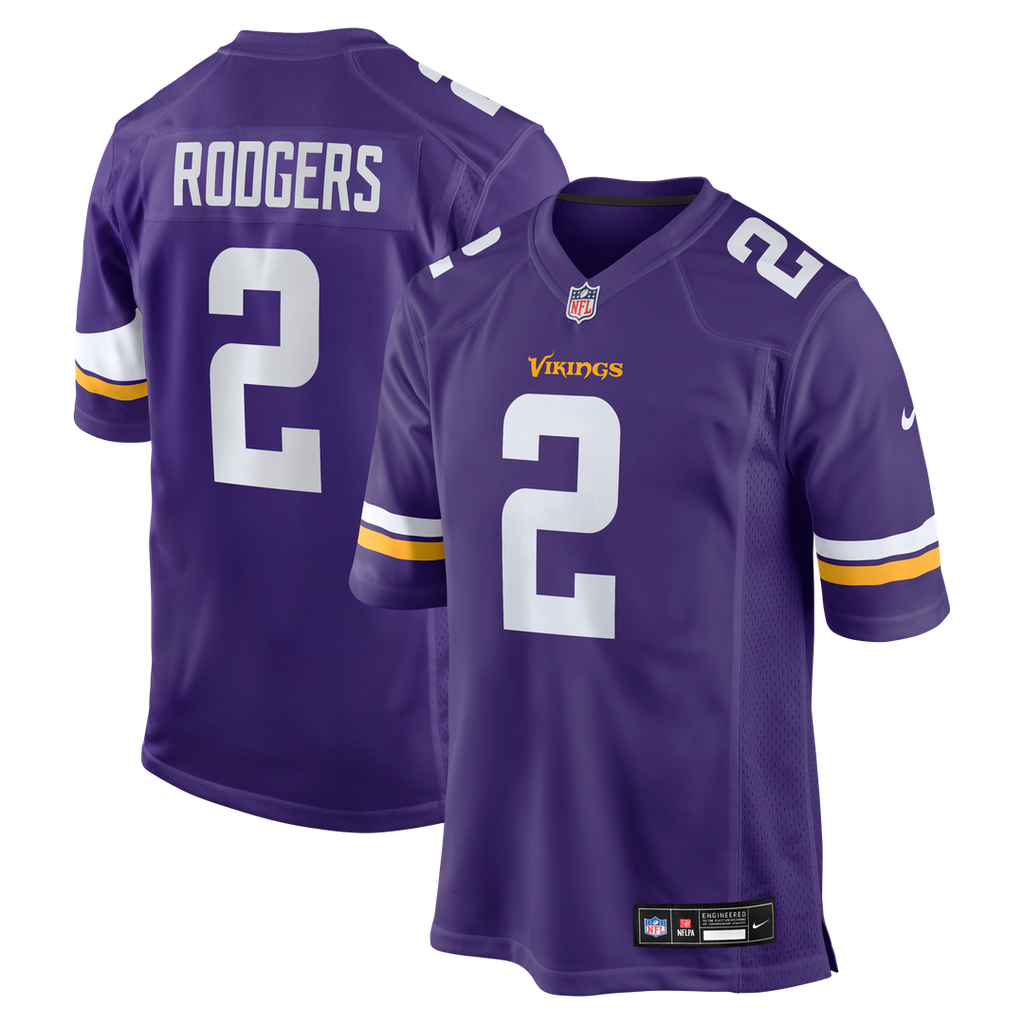 Isaiah Rodgers Minnesota Vikings Nike Team Game Jersey - Purple Official NFL Team Apparel Football Fan Gear
