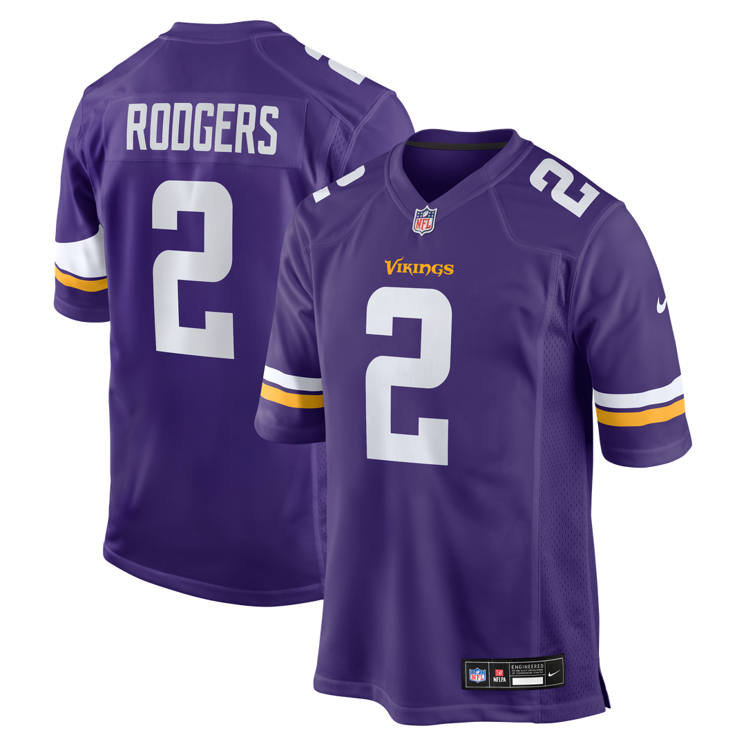 Isaiah Rodgers Minnesota Vikings Nike Team Game Jersey - Purple Official NFL Team Apparel Football Fan Gear