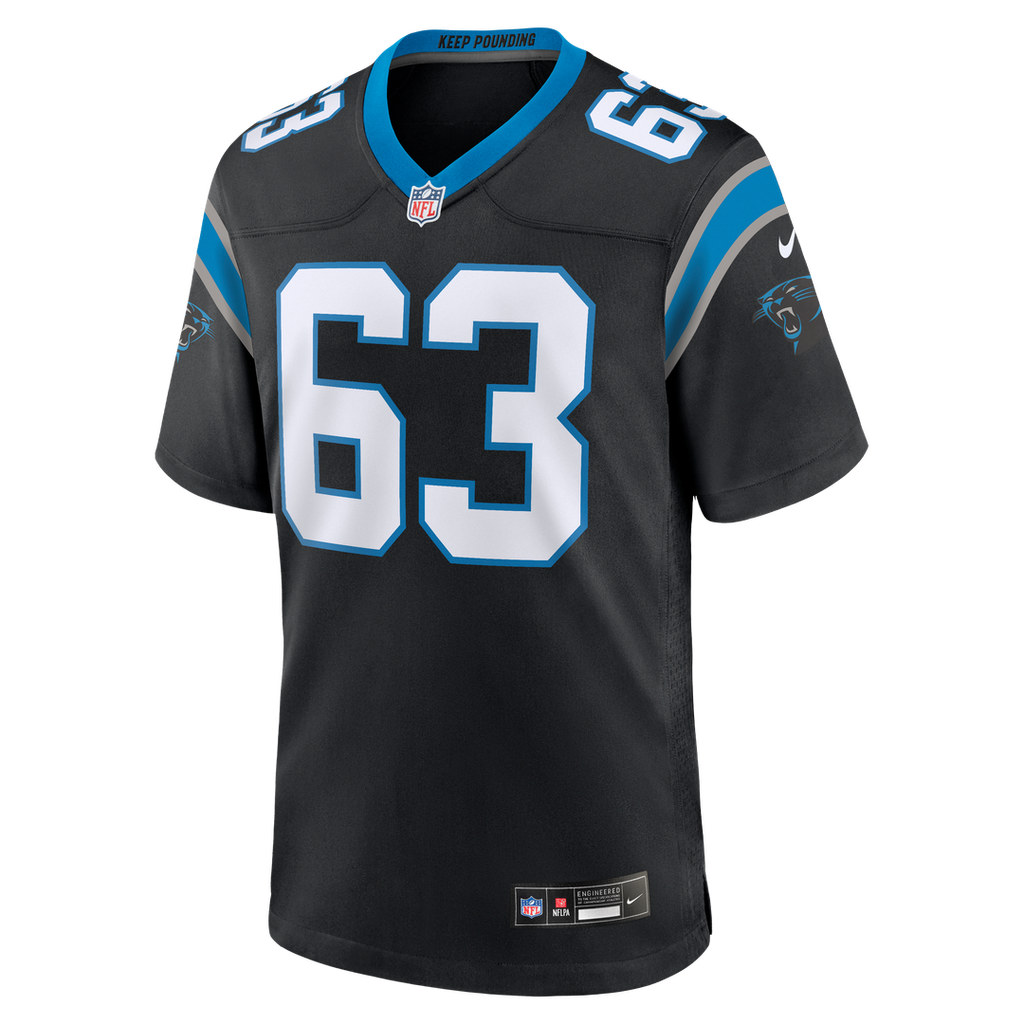 Rasheed Walker Carolina Panthers Nike Team Game Jersey - Black Official NFL Team Apparel Football Fan Gear