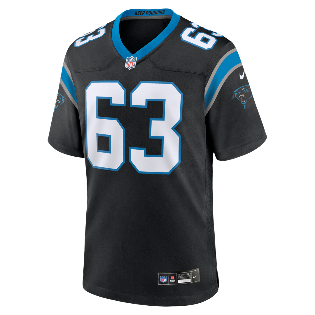 Rasheed Walker Carolina Panthers Nike Team Game Jersey - Black Official NFL Team Apparel Football Fan Gear