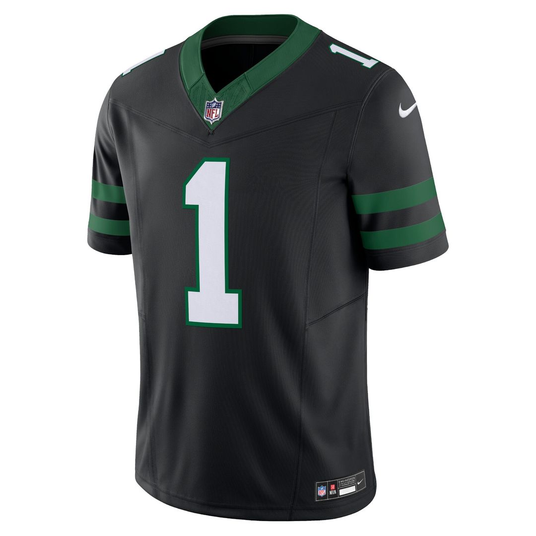 Ahmad Sauce Gardner New York Jets Nike Vapor F.U.S.E. Limited Jersey - Legacy White Official NFL Team Apparel Football Fan Gear