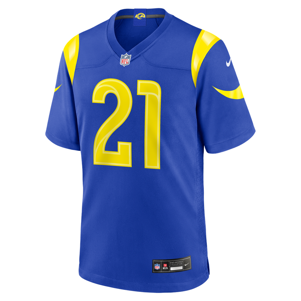 Cam Lampkin Los Angeles Rams Nike Team Game Jersey - Royal Official NFL Team Apparel Football Fan Gear