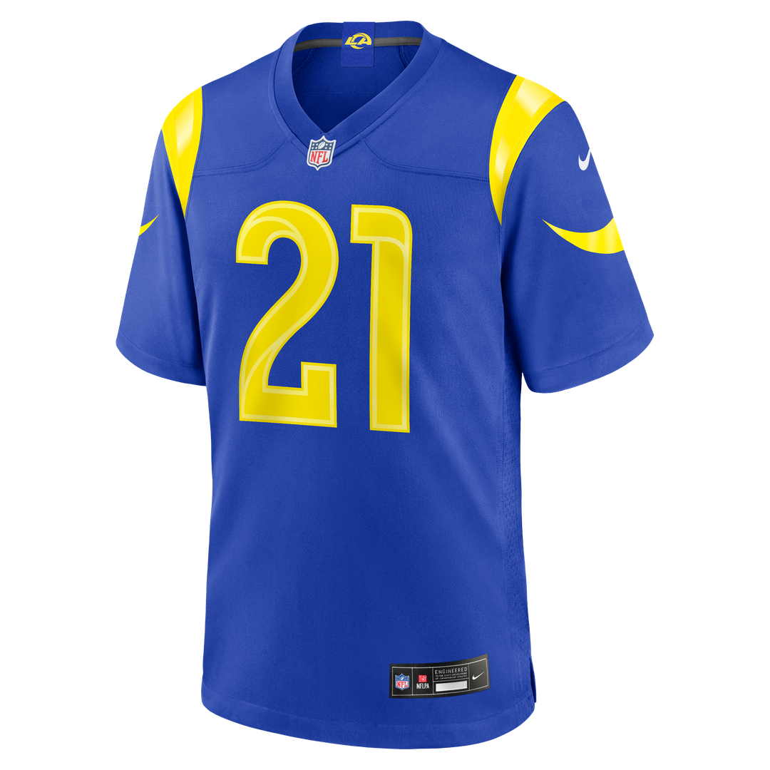 Cam Lampkin Los Angeles Rams Nike Team Game Jersey - Royal Official NFL Team Apparel Football Fan Gear