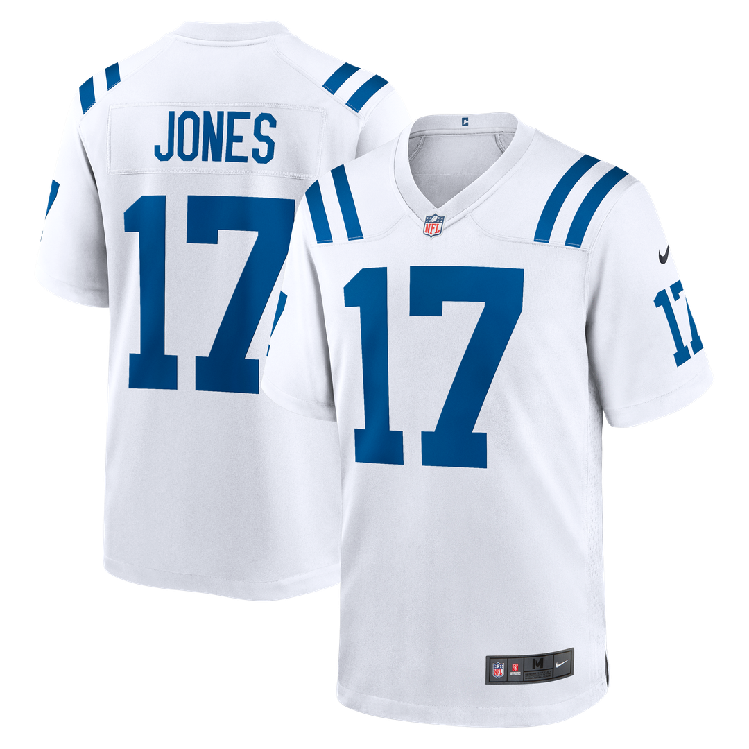 Daniel Jones Indianapolis Colts Nike Game Jersey - White Official NFL Team Apparel Football Fan Gear