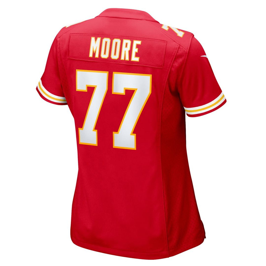 Jaylon Moore Kansas City Chiefs Nike Women's Team Game Jersey - Red Official NFL Team Apparel Football Fan Gear