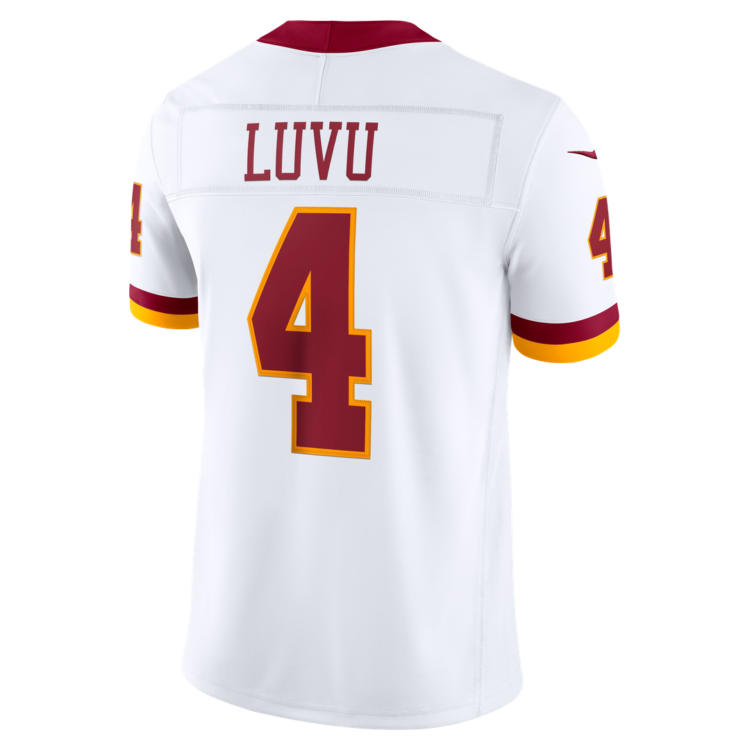 Frankie Luvu Washington Commanders Nike Vapor F.U.S.E. Stitched Limited Jersey - White Official NFL Team Apparel Football Fan Gear