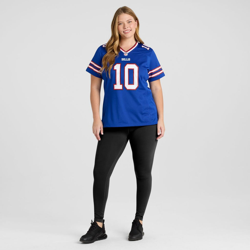 Khalil Shakir Buffalo Bills Nike Women's Game Jersey - Royal Official NFL Team Apparel Football Fan Gear