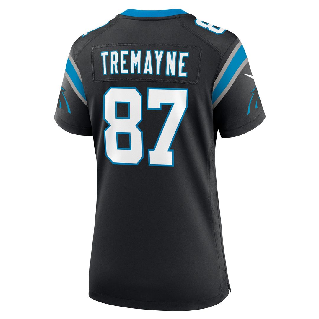 Brycen Tremayne Carolina Panthers Nike Women's Team Game Jersey - Black Official NFL Team Apparel Football Fan Gear
