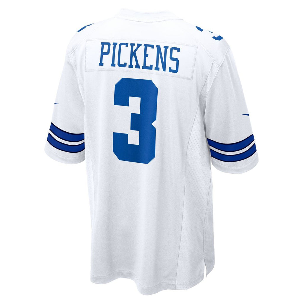 George Pickens Dallas Cowboys Nike Game Jersey - White Official NFL Team Apparel Football Fan Gear