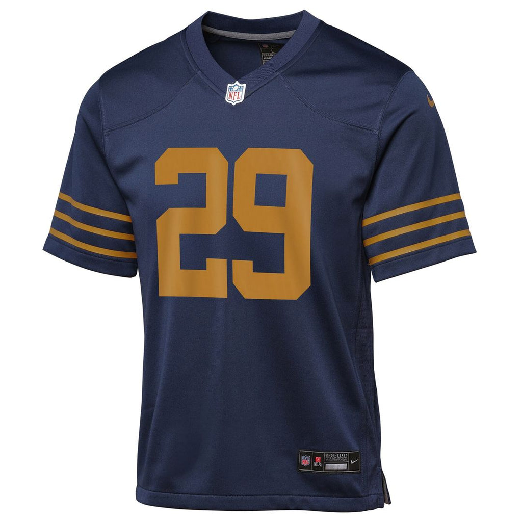 Xavier McKinney Green Bay Packers Nike Youth The 1923 Classic Game Jersey - Navy Official NFL Team Apparel Football Fan Gear