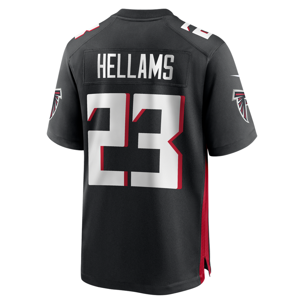 DeMarcco Hellams Atlanta Falcons Nike Team Game Jersey - Black Official NFL Team Apparel Football Fan Gear