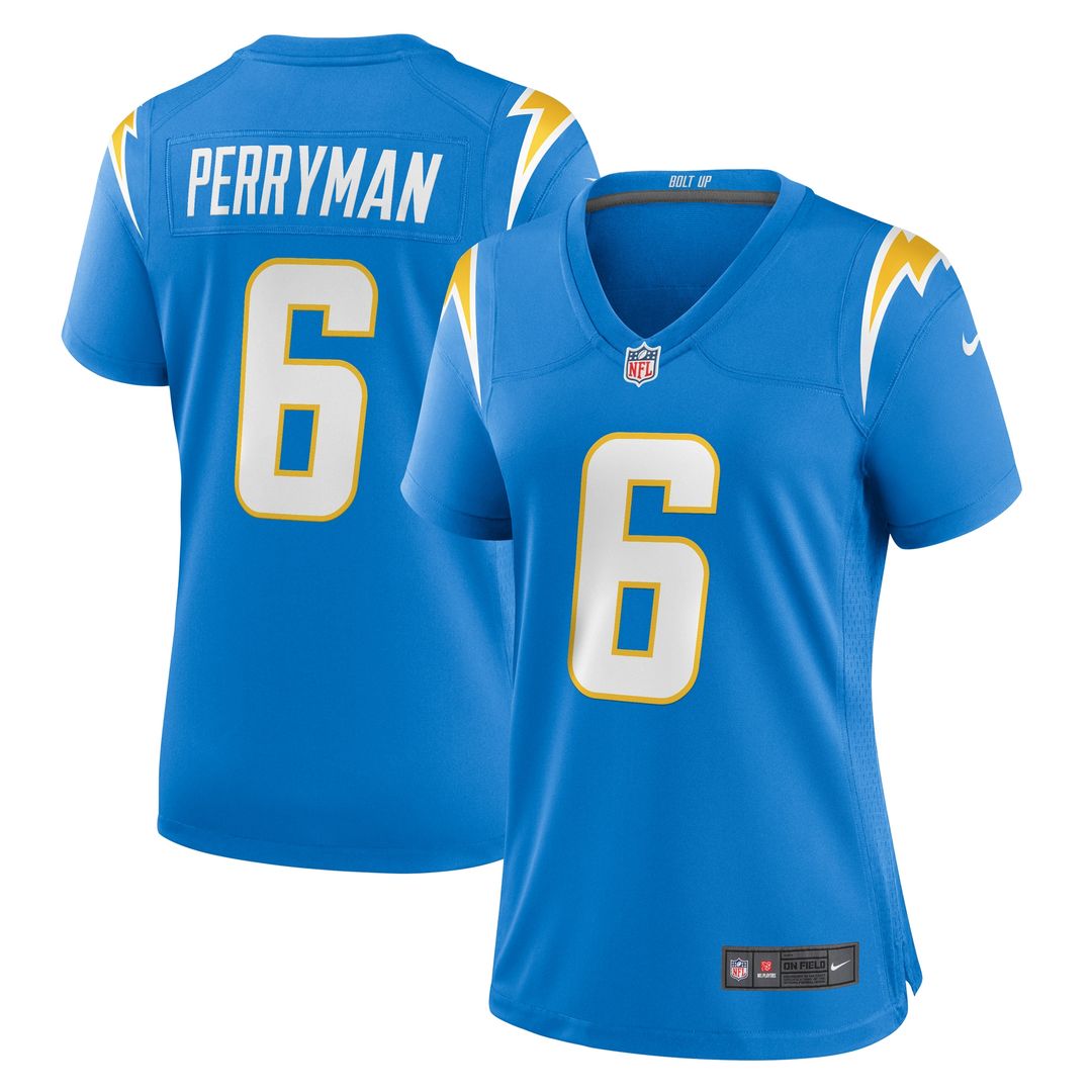 Denzel Perryman Los Angeles Chargers Nike Women's Game Jersey - Powder Blue Official NFL Team Apparel Football Fan Gear