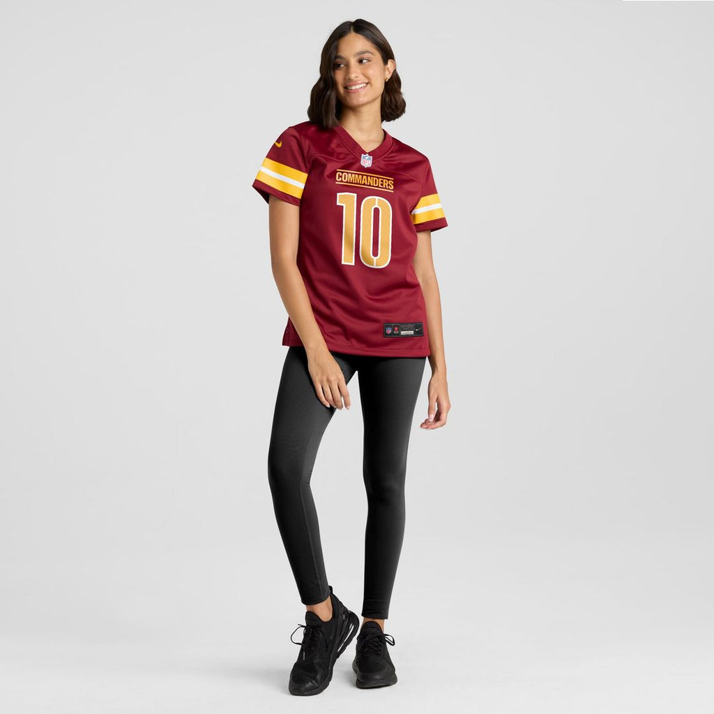 Tress Way Washington Commanders Nike Women's Team Game Jersey - Burgundy Official NFL Team Apparel Football Fan Gear