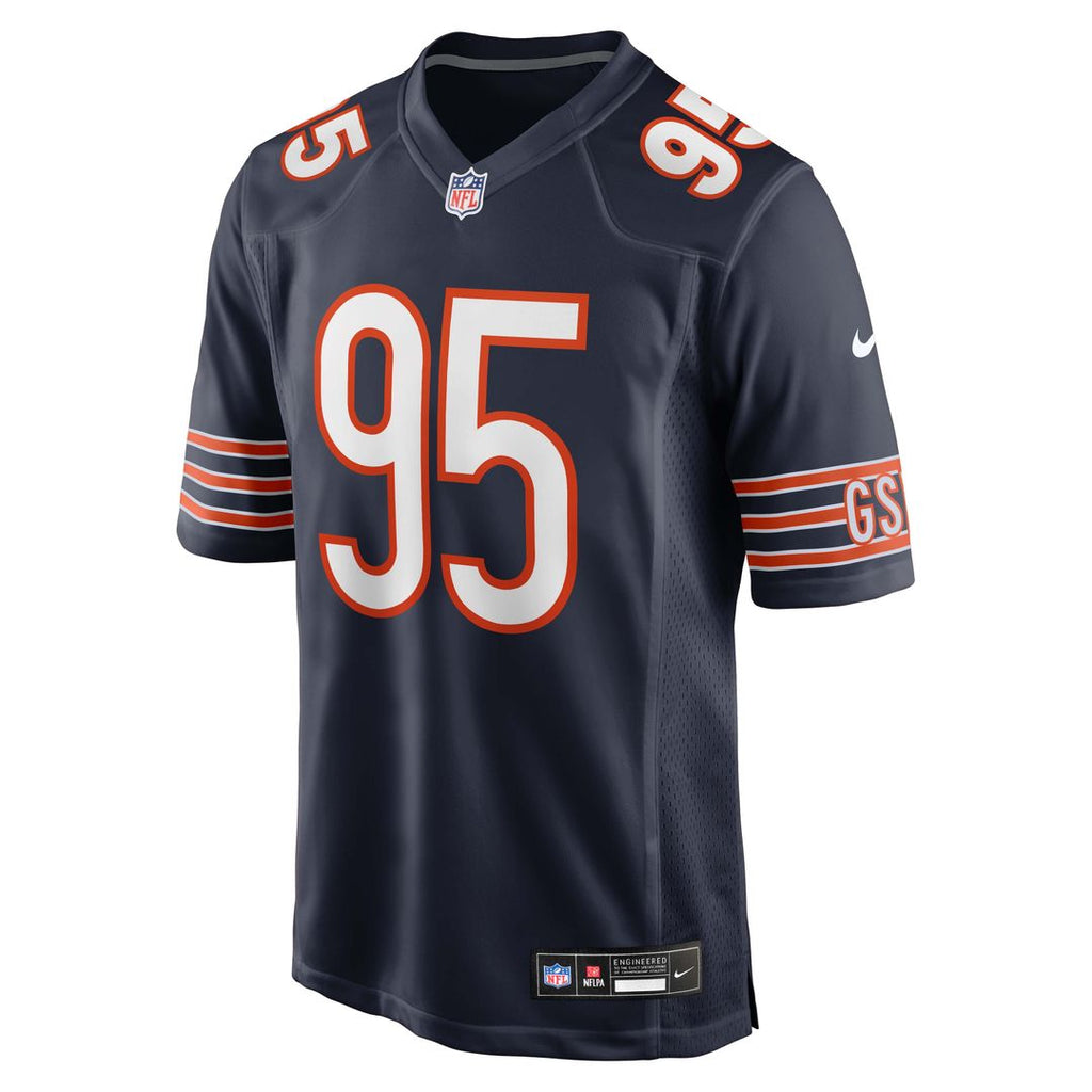 Shemar Turner Chicago Bears Nike Team Game Jersey - Navy Official NFL Team Apparel Football Fan Gear