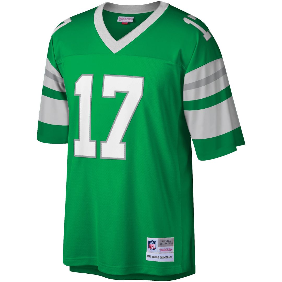 Harold Carmichael Philadelphia Eagles Mitchell & Ness Legacy Replica Jersey - Kelly Green Official NFL Team Apparel Football Fan Gear